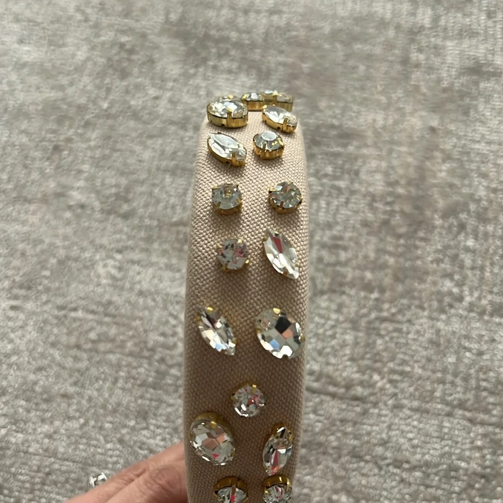 Lele Sadoughi Glittering Crystal Alice Headband
